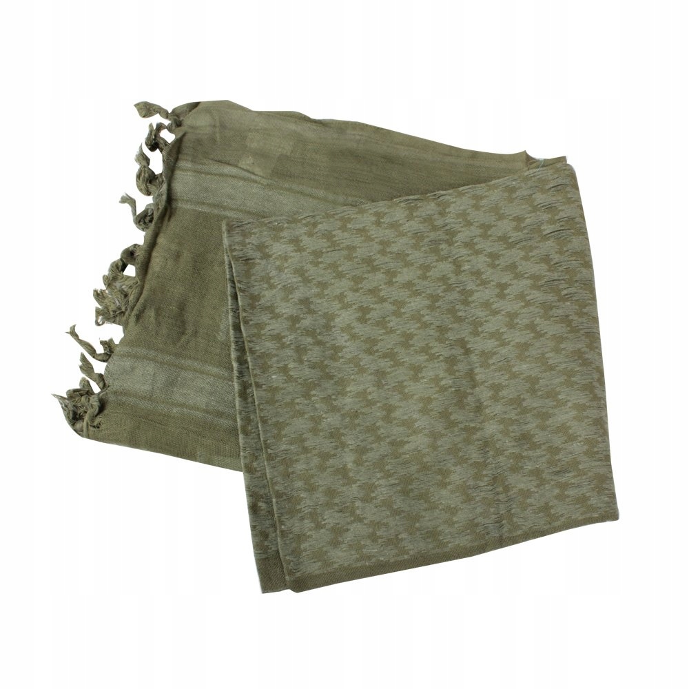 Mil-Tec - Arafatka Chusta Bawełniana - kolor Zielony Stan opakowania oryginalne