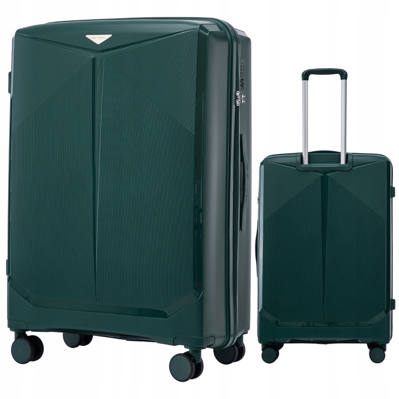 Velký cestovní kufr z Polypropylenu Wings Tsa zámek Bagáž na 4 kolečkách