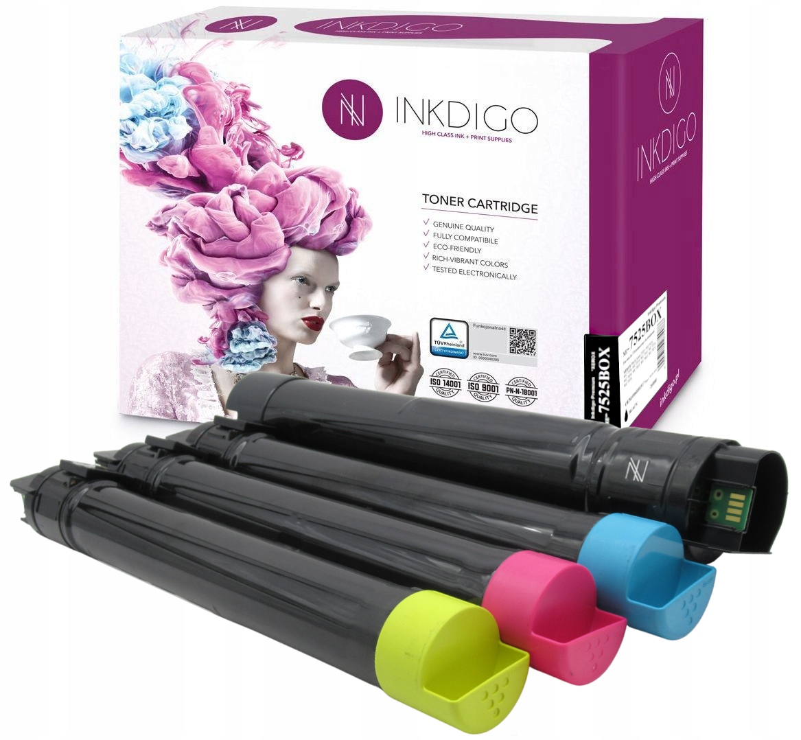 

Komplet Do Xerox Workcentre 7525 7530 7535 Cmyk