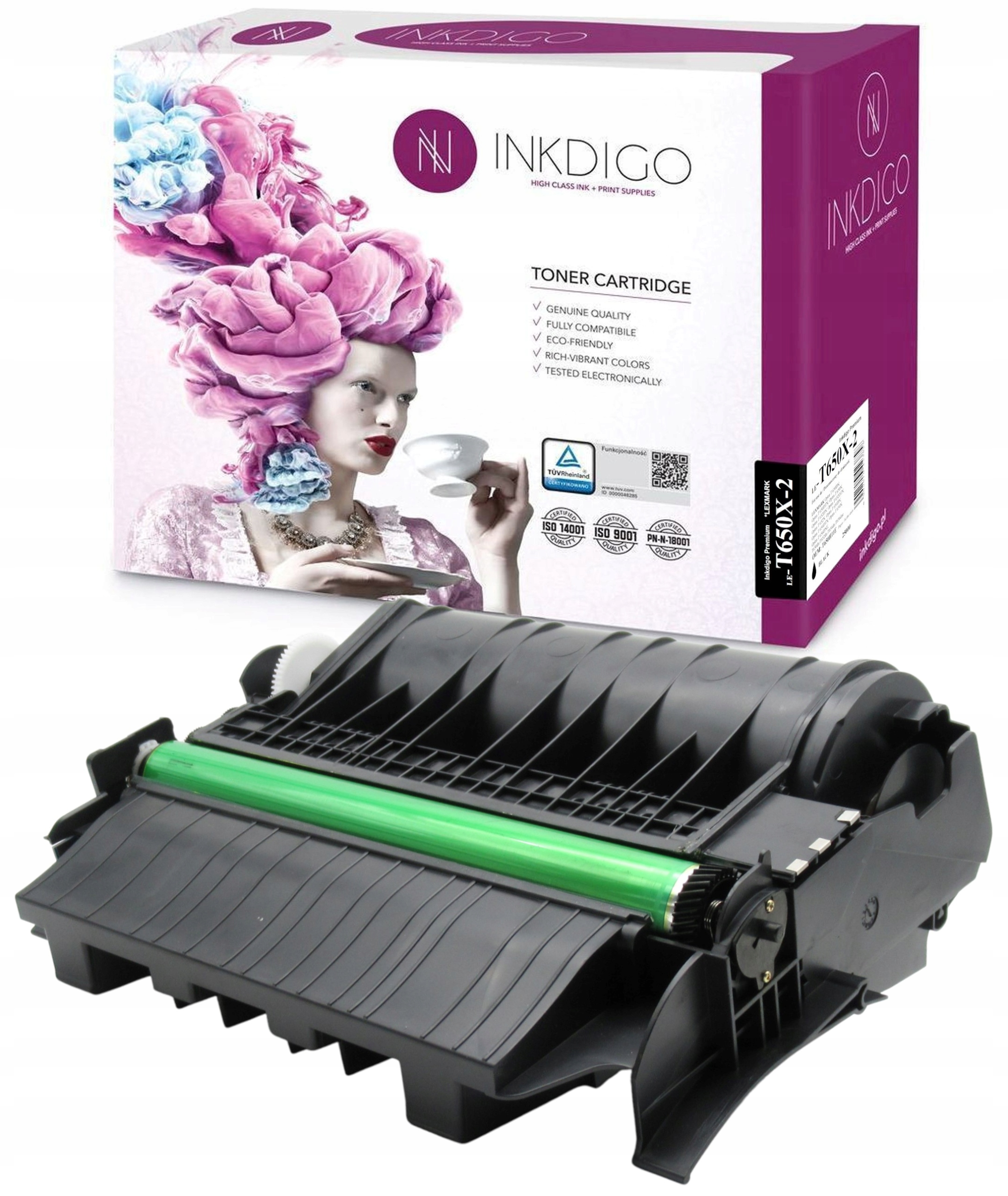 Náhradní toner pro Lexmark T650 T652 T654 T656 25K