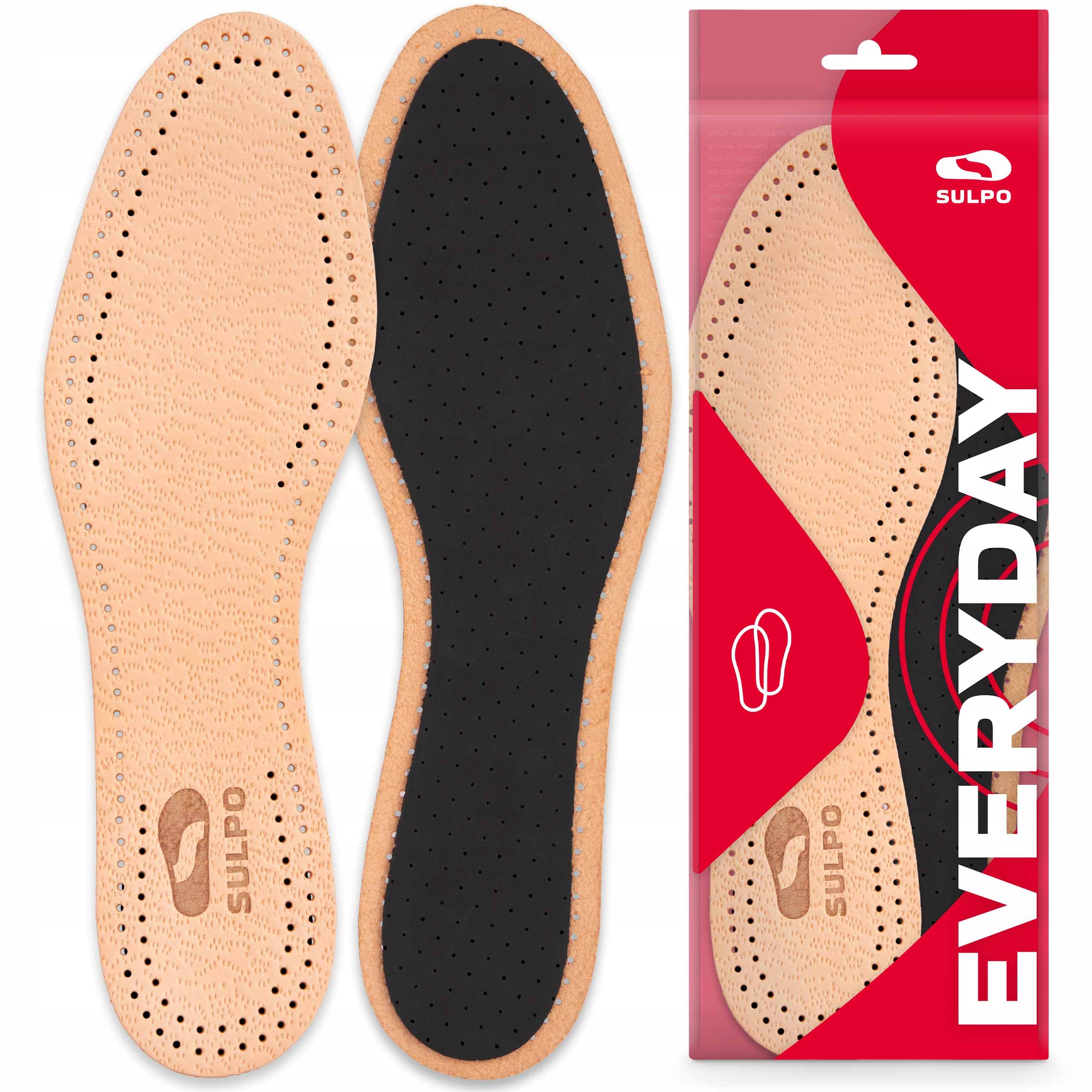 

Skórzane wkładki do butów Sulpo 45