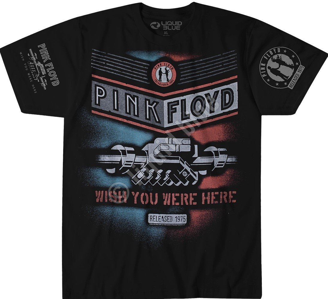 Pink Floyd Wywh Vydáno 1975 Liquid Blue M