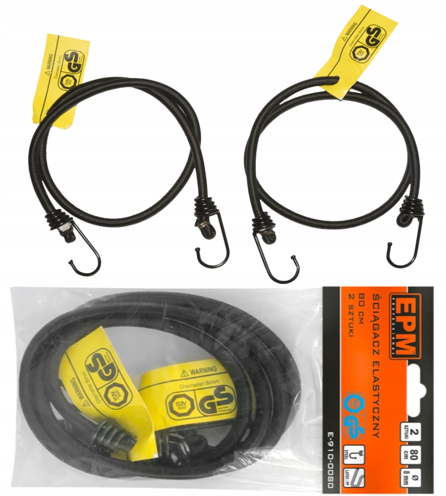 

Linki Mocowania Bagażu Guma Elastyczna 80CM Linka