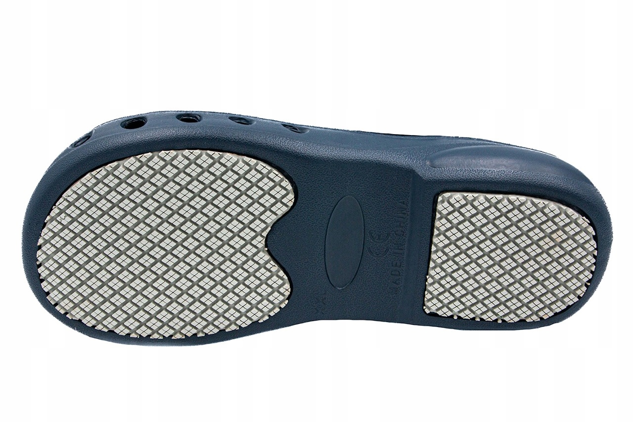 Obuwie MEDYCZNE klapki pasek LEKKIE GRANATOWE DOVE Rozmiar 44/45 Model DOVE