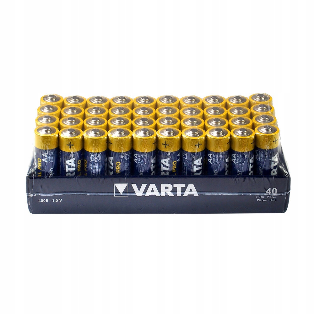 

Varta Industrial Bateria Aa LR06 40 sztuk (taca)