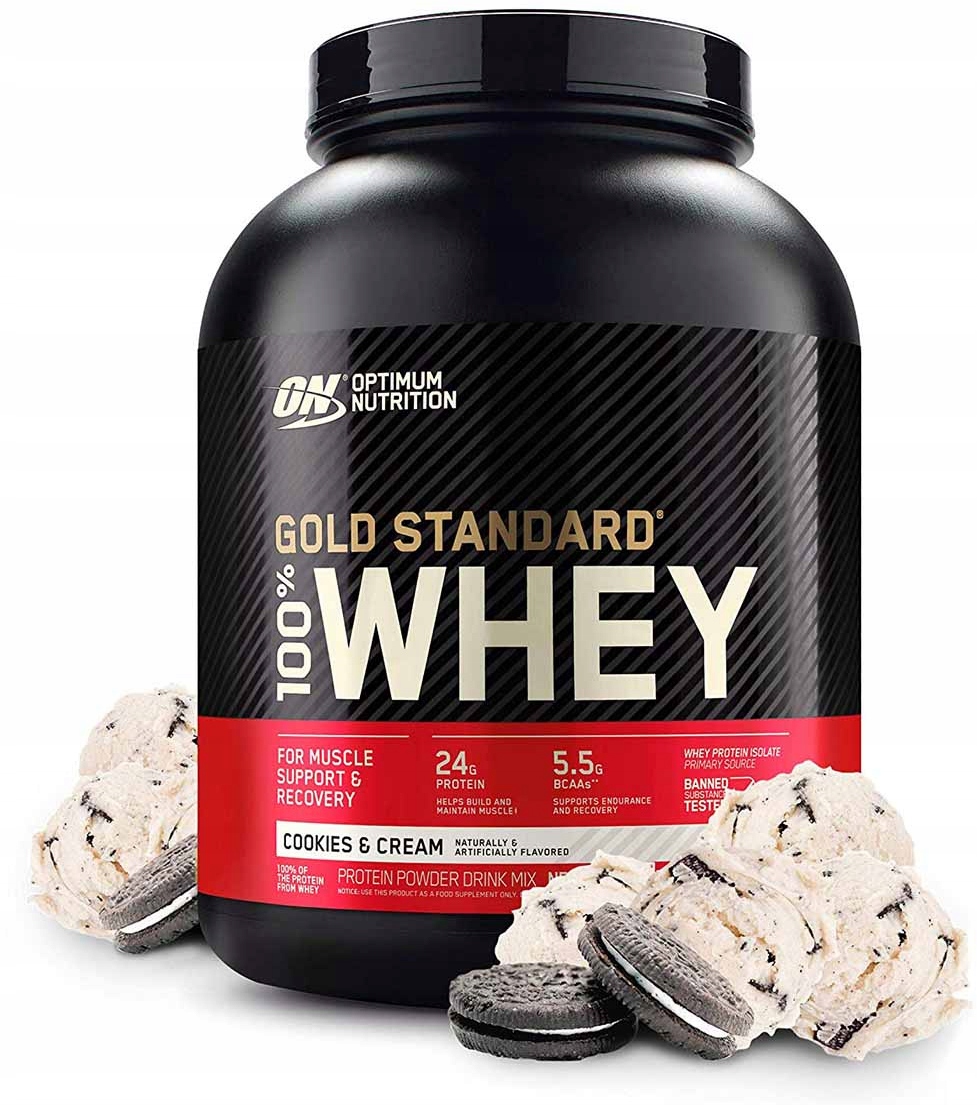 OPTIMUM 100% WHEY GOLD STANDARD 2270 IZOLAT BIAŁKA — 8