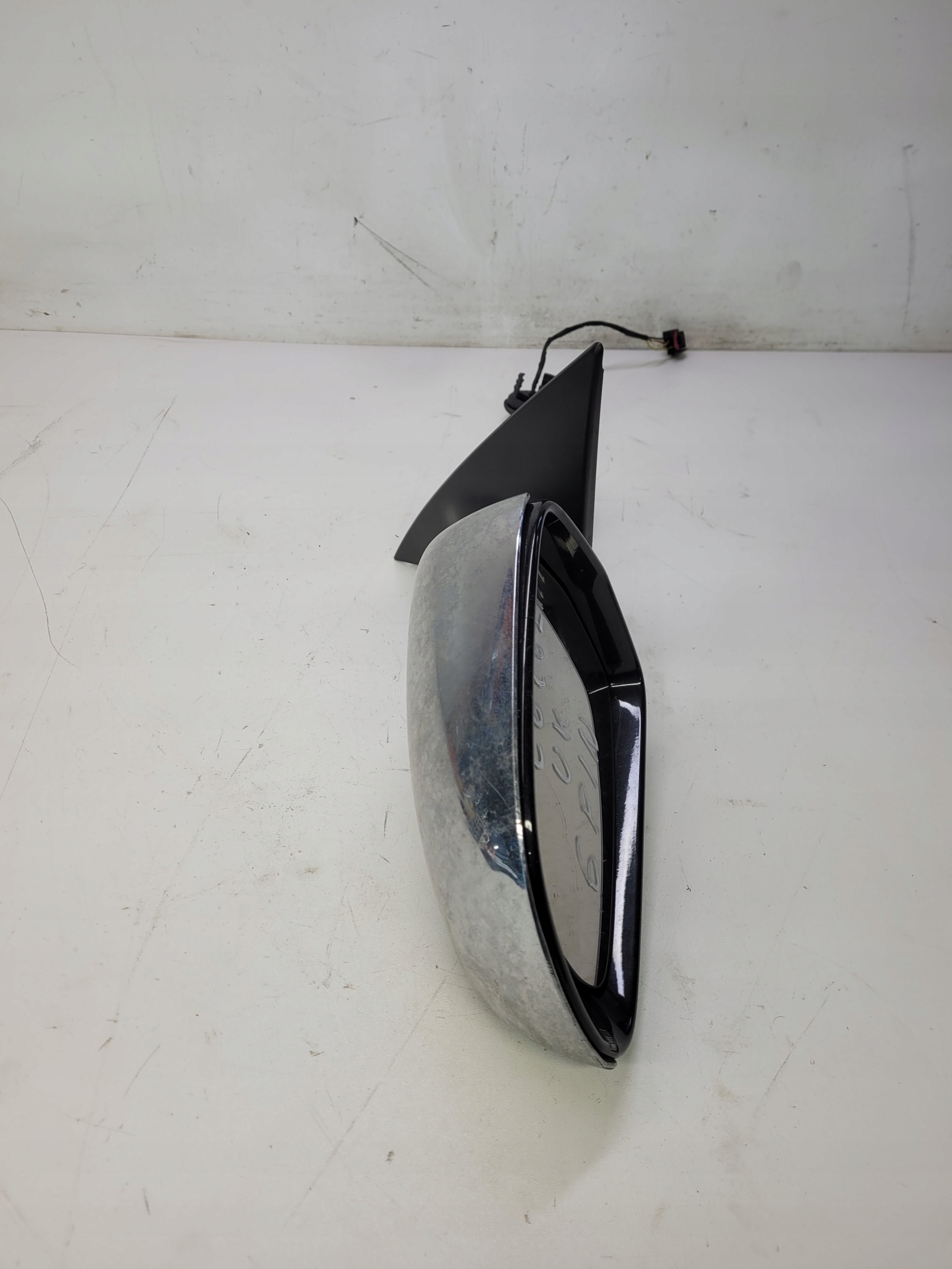 mirror left front AUDI A6 C6 LIFT CHROM 6-PIN UK