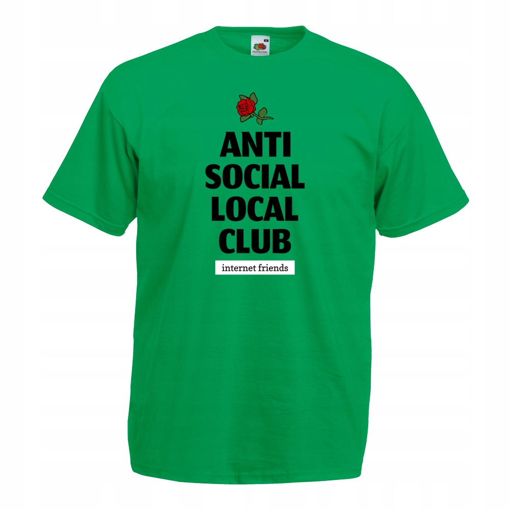 

Koszulka anti social local club S zielona