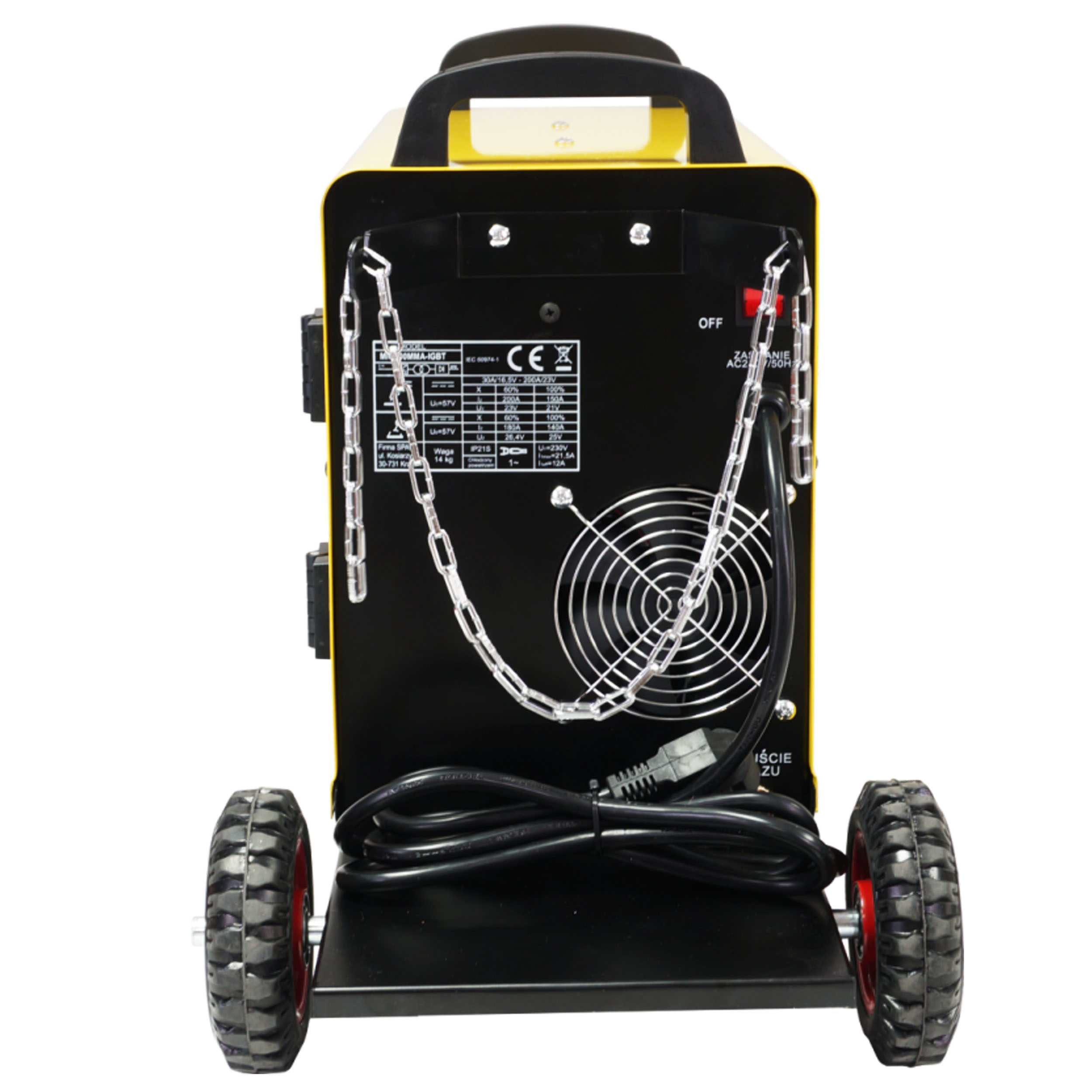 SPAWARKA MIGOMAT MAGNUM MIG 200 MMA KN IGBT 230V 200A LUTOSPAWANIE ALU Kod producenta MIGOMAT MAGNUM 200 KN 230V