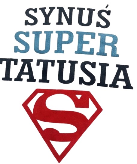 Body długi rękaw z napisami bawełna synuś super tatusia — zdjęcie 2