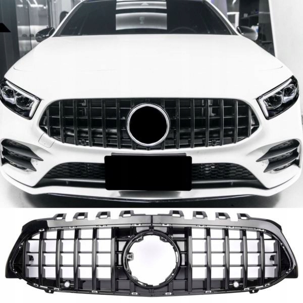 GRILL MERCEDES W177 A PANAMERICANA LOOK AMG BLACK