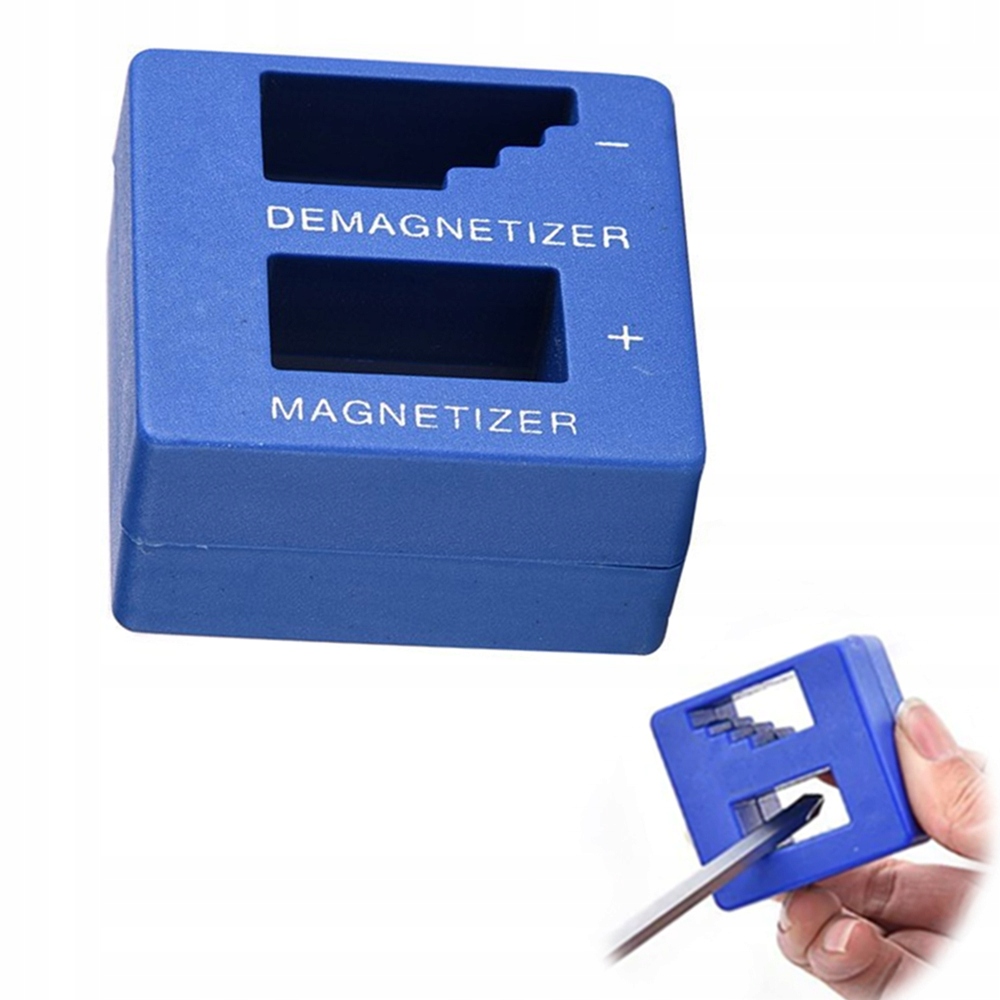 MAGNETYZER DEMAGNETYZER DO WKRĘTAKÓW BITÓW ŚRUB ŚRUBOKRĘTÓW MOCNY MAGNES