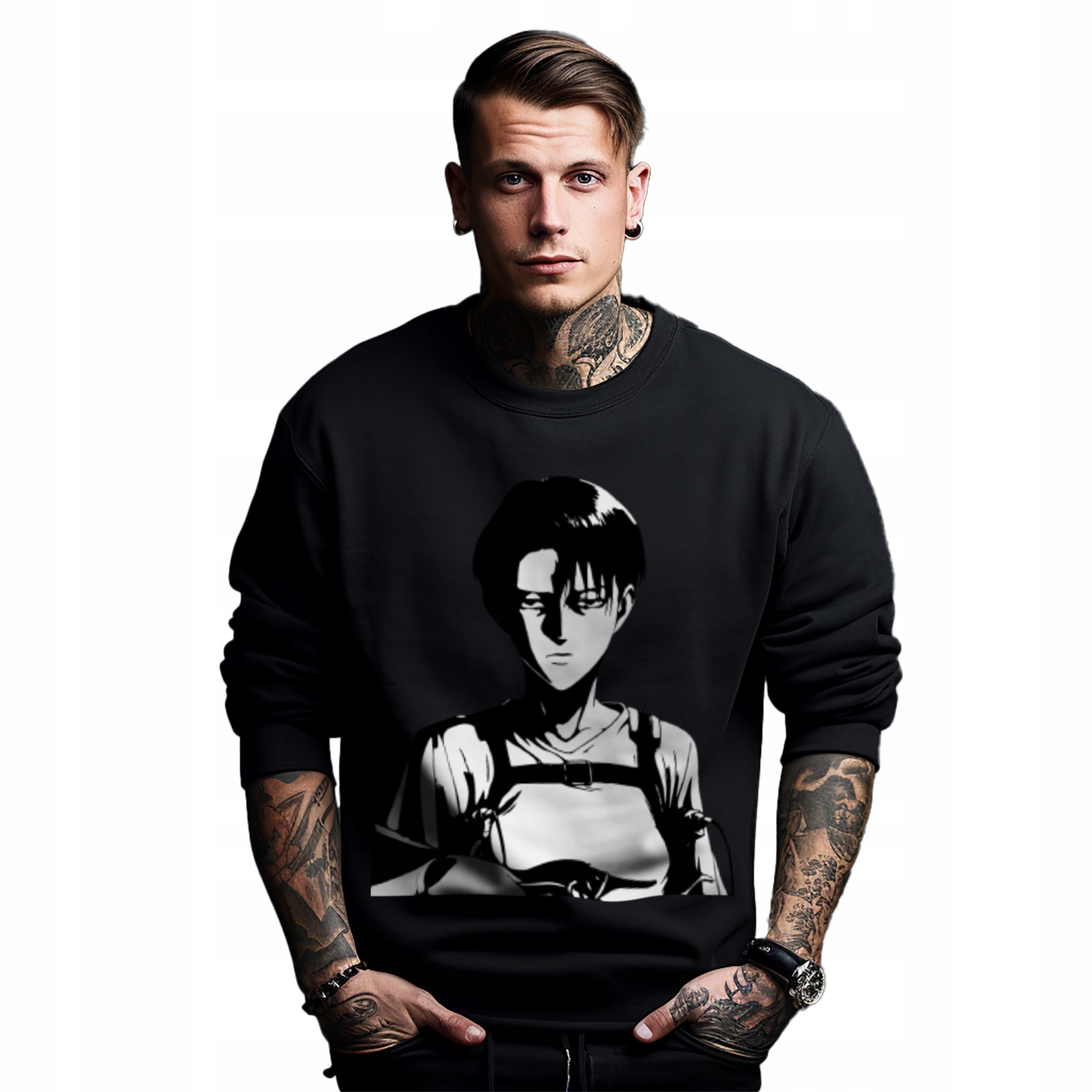 Mikina s potiskem Anime Attack on Titan