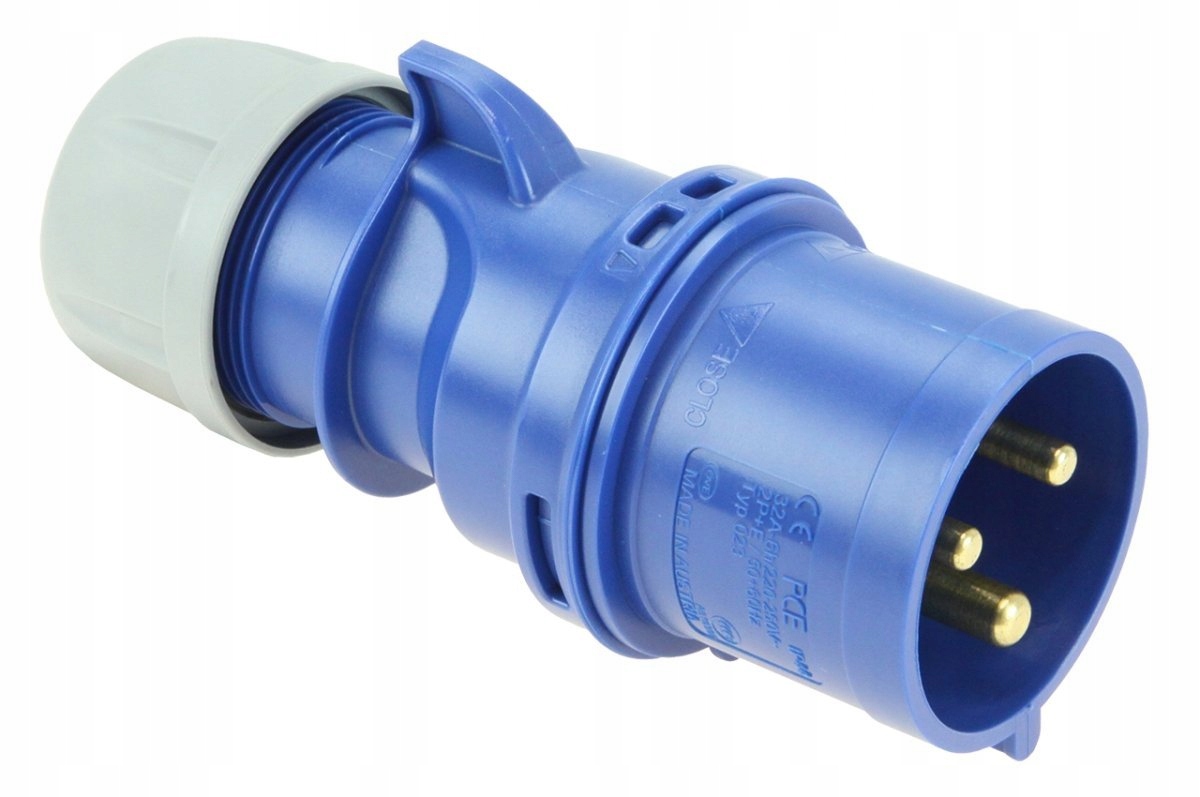 

Wtyczka przenośna 32A 3P 230V IP44 Shark 023-6