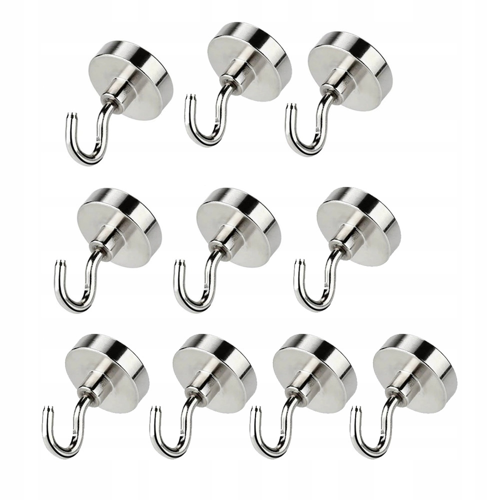 

10x Uchwyt Neodymowy Haczyk 12X5mm magnes Udźwig 5