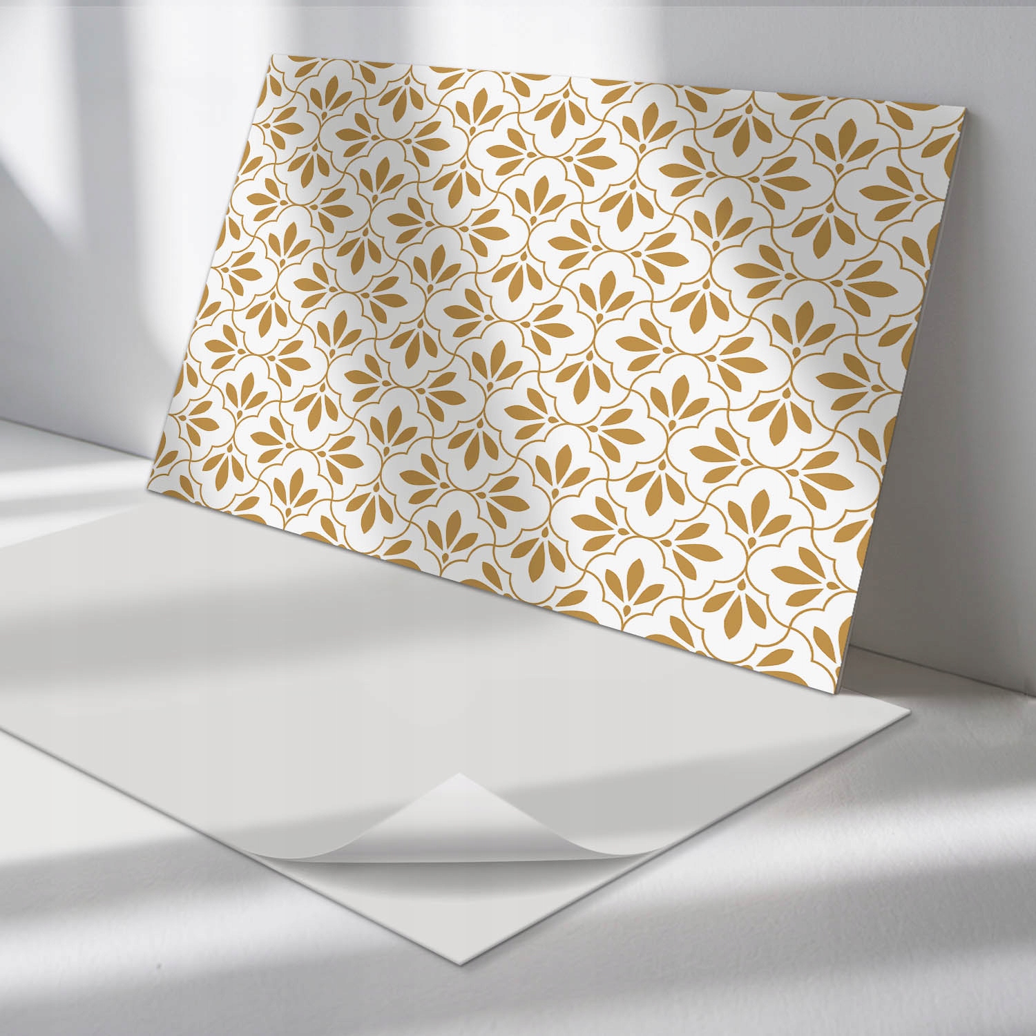 Balíček nástenných vinylových panelov Elegantný rastlinný vzor 6 ks 60x30 cm