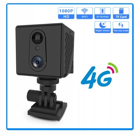 Mini 4G kamera na Sim kartu napájená bateriemi