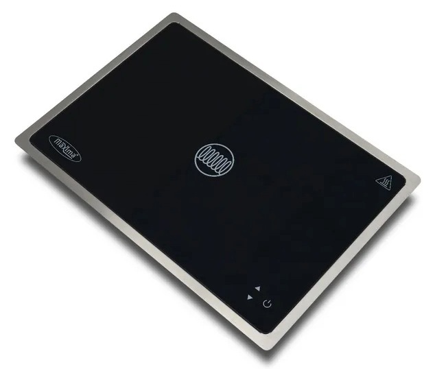 Płyta grzewcza indukcyjna 1000W 35.5cm 1 pole szklana Maxima 09371325