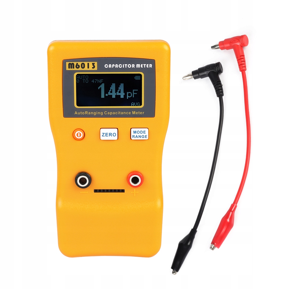 Digitální Tester Pro Kondenzátory Rezistorů M6013 LCD