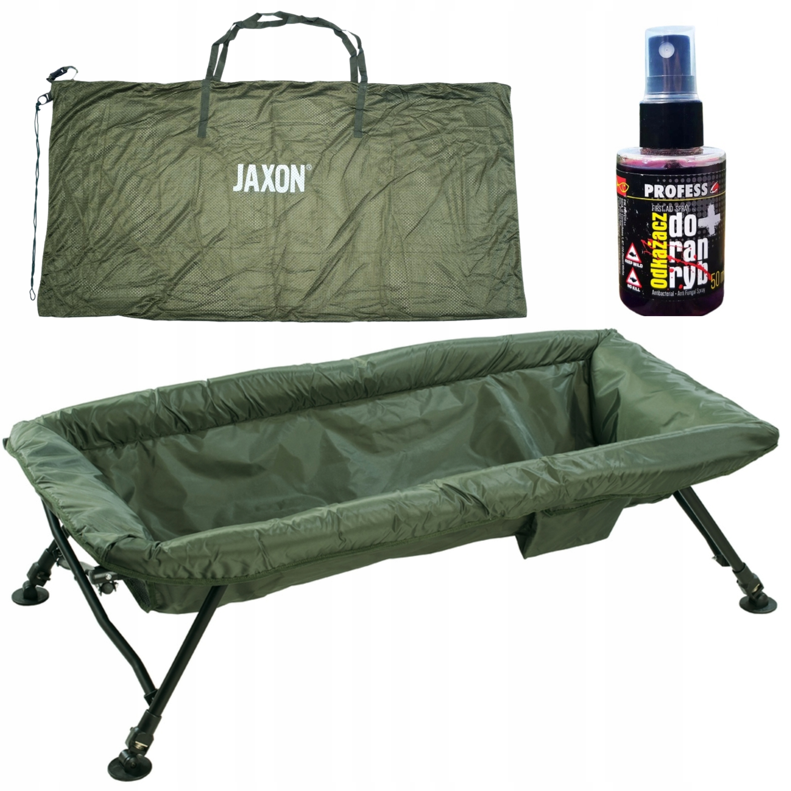 Zestaw Kołyska Worek Do Ważenia Odkażacz Jaxon