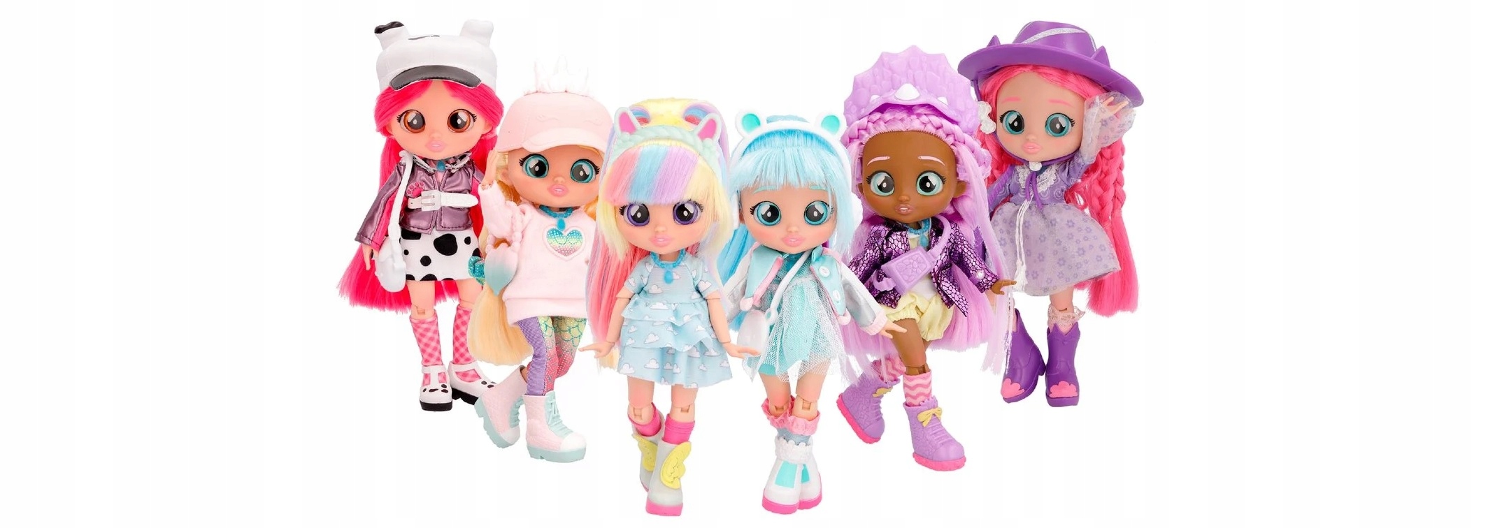 LALKA CRY BABIES BFF LALKA MODOWA KRISTAL ZABAWKA DLA DZIEWCZYNKI LALECZKA Materiał plastik tkanina