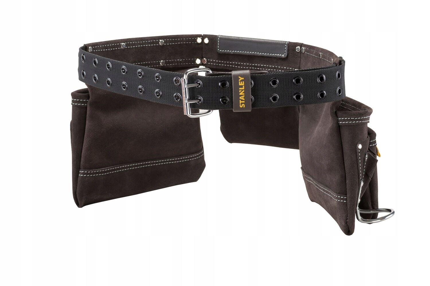 STANLEY STST1-80113 SKÓRZANY PAS MONTERSKI NA NARZĘDZIA Liczba kieszeni 3