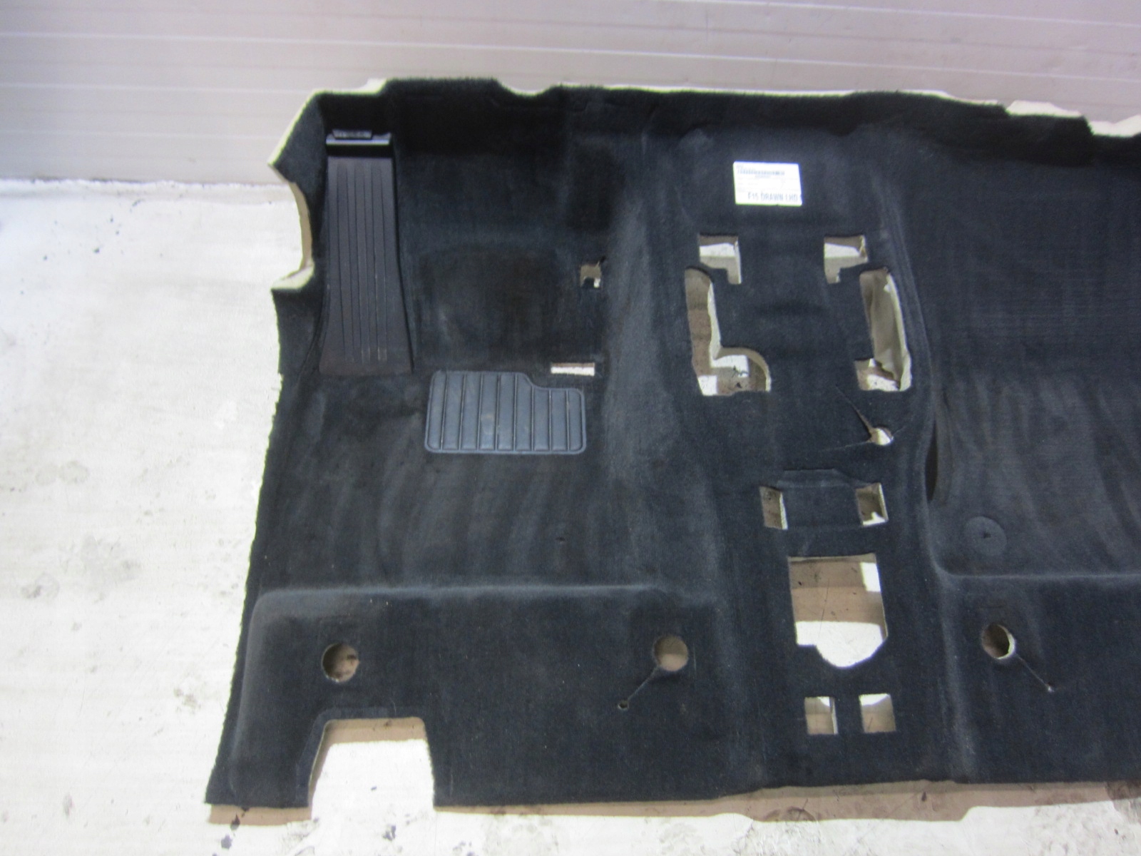 BMW X5 F15 carpet mats front front black 51477326344 7326344