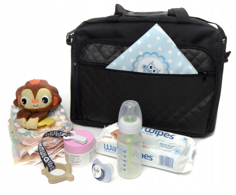 MOCNA POLSKA UNIWERSALNA TORBA DO WÓZKA Z PASKIEM Kod producenta 11