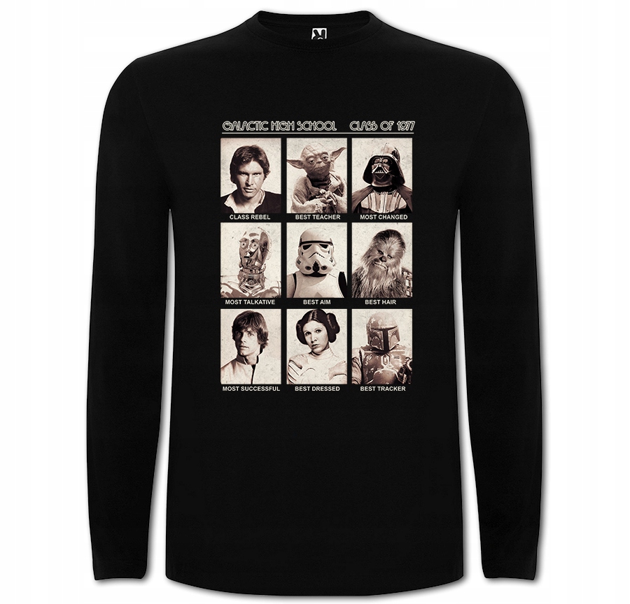 

Long Galactical High School Leia Luke Solo 3XL