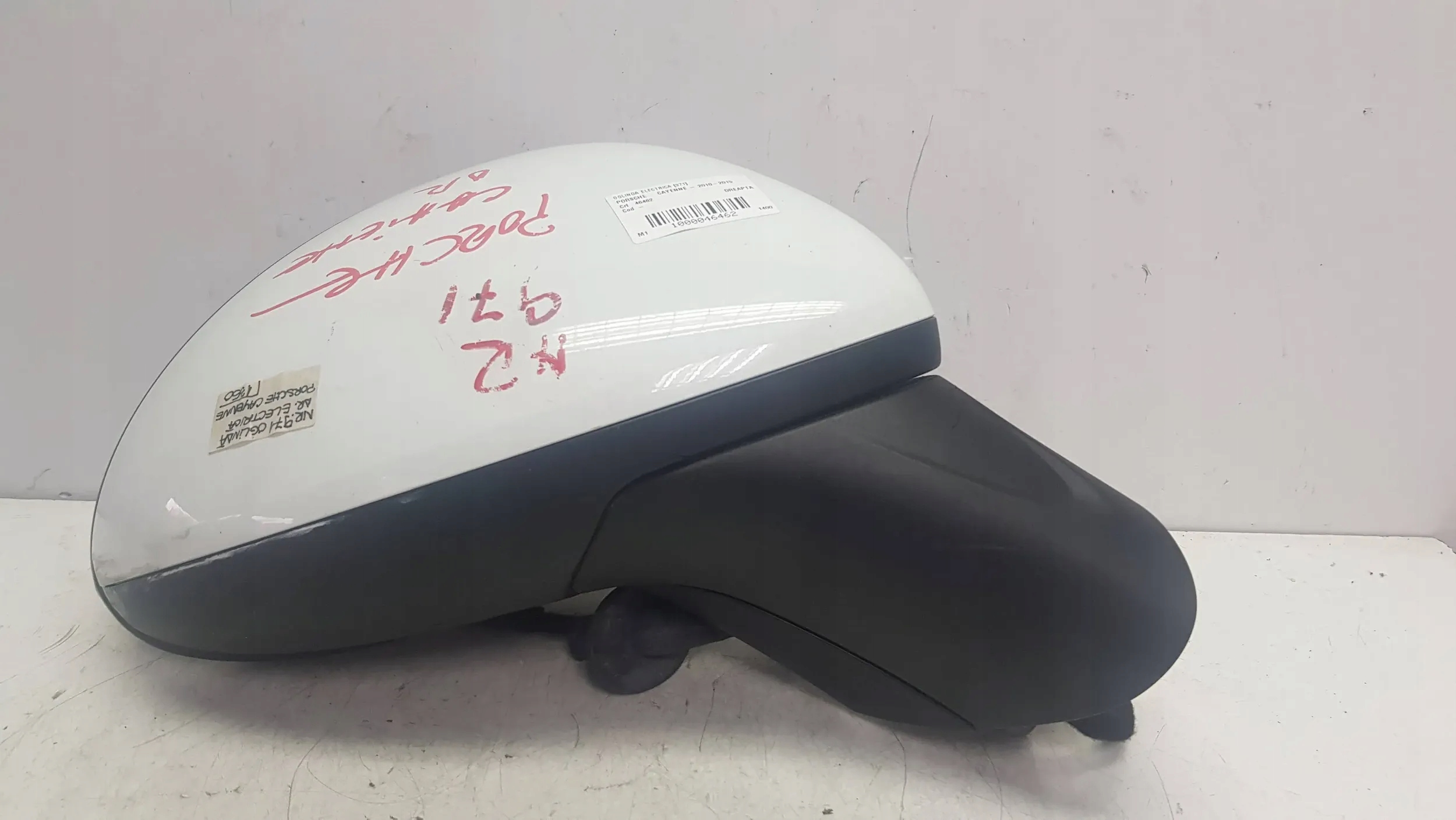 mirror right Porsche Cayenne II 7P5 10- 12PIN