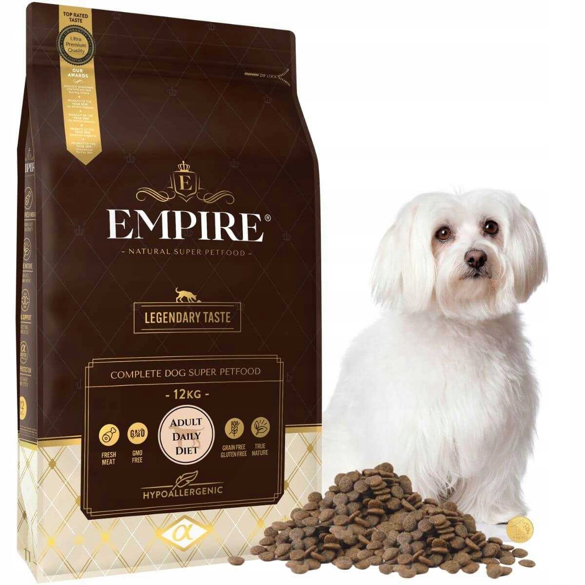 Empire Daily Diet 12kg dla Maltańczyków oraz małych i średnich psów
