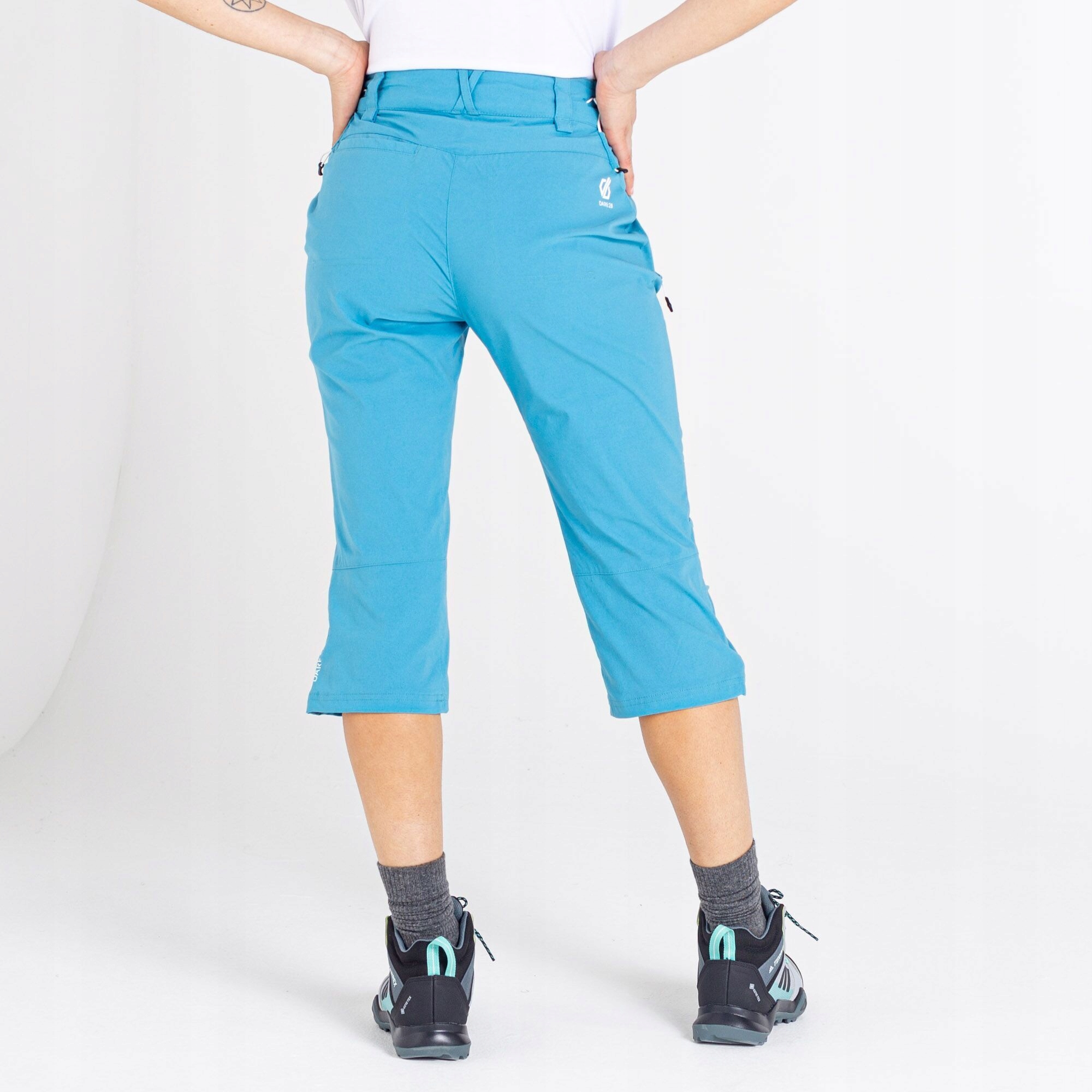 Dare 2b - Damskie spodnie trekkingowe 3/4 Melodic II Kolekcja UTRG4026_capriblue