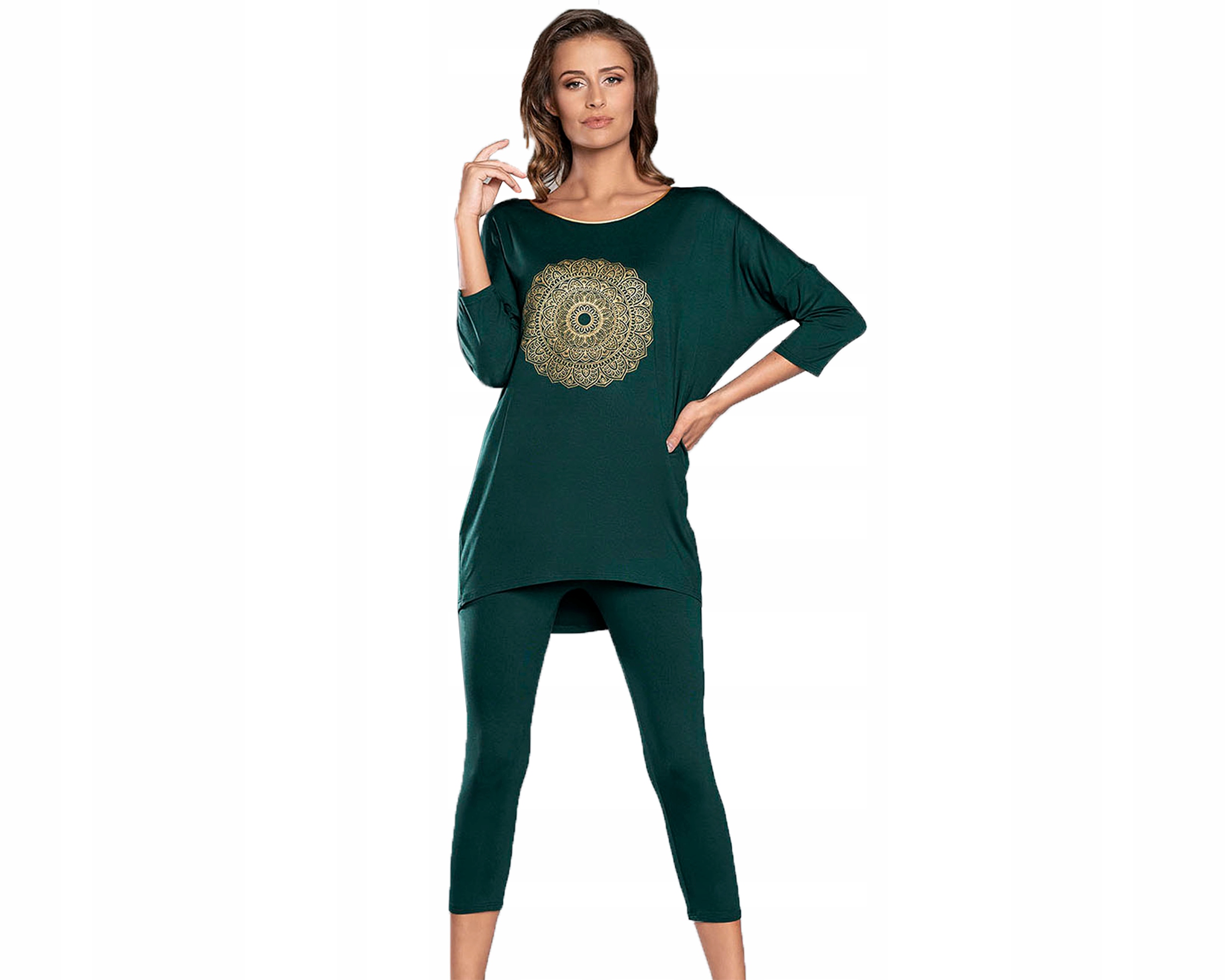 

Italian Fashion Mandala Piżama Damska Nocna S
