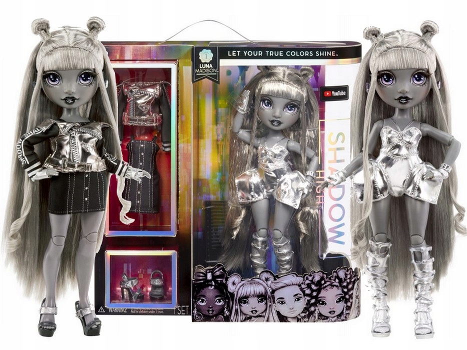 

Lalka Rainbow Shadow High Luna Madison + Akces