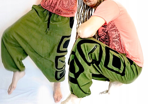 

Indie/ bojówki/pumpy M/L Modern green