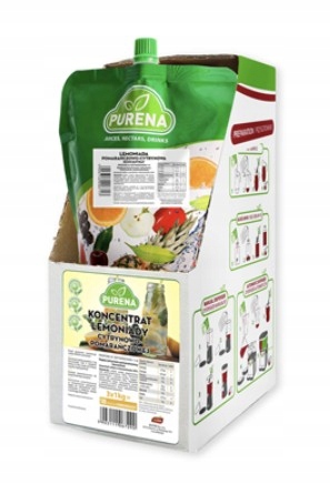 Levně Purena Limonáda pomerančovo-citronová 3 x 1 l
