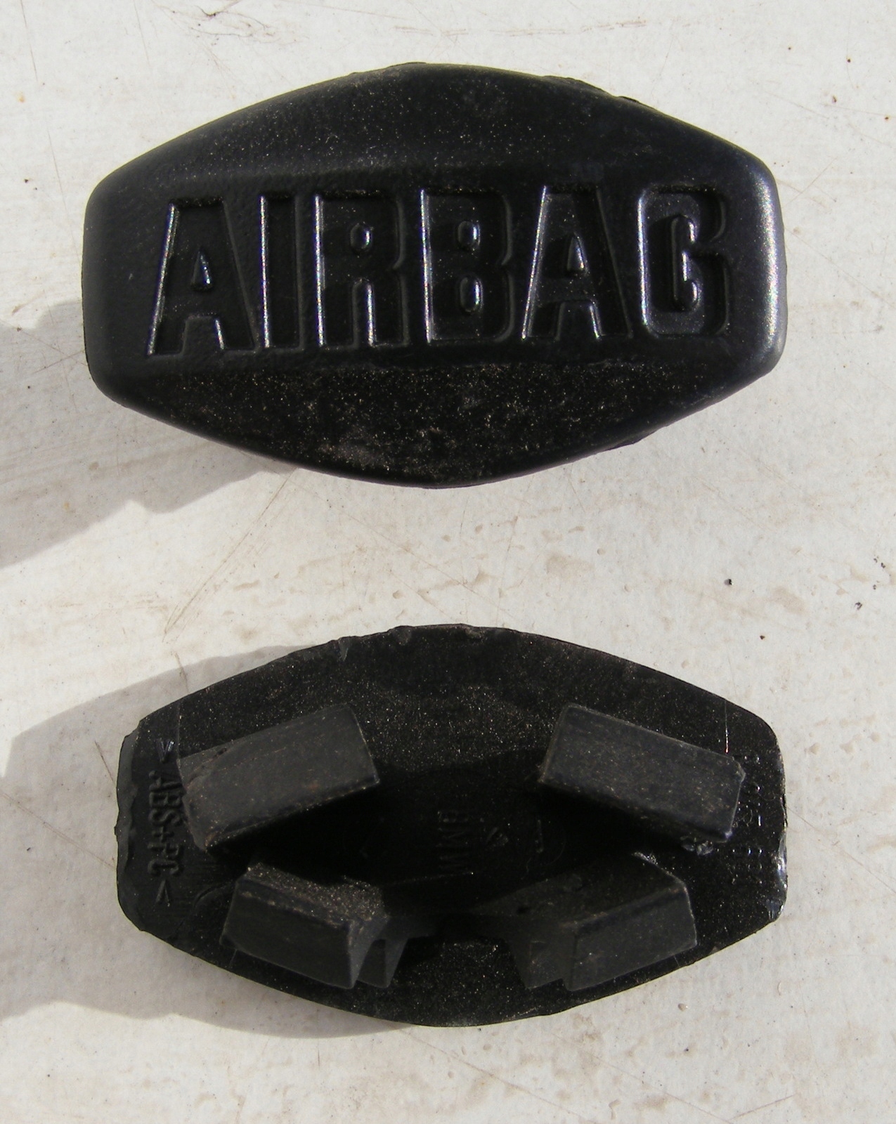 BMW E46 ZAŚLEPKA AIRBAG COUPE CABRIO CZARNA