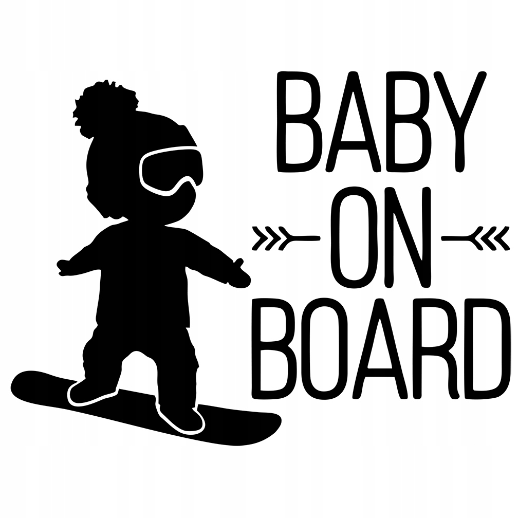 

Naklejka na auto Baby On Board Dziecko Child 11x15
