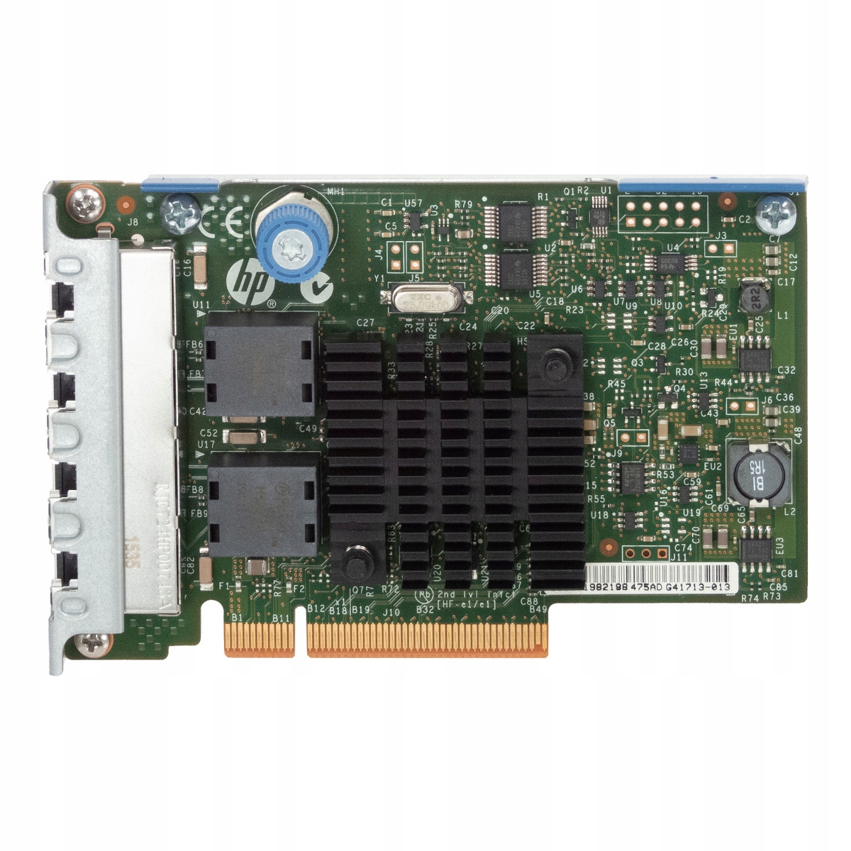 Hp 669280-001 665238-001 Ethernet 4-PORT RJ-45 1Gbps 366FLR Adaptér PCIe x8