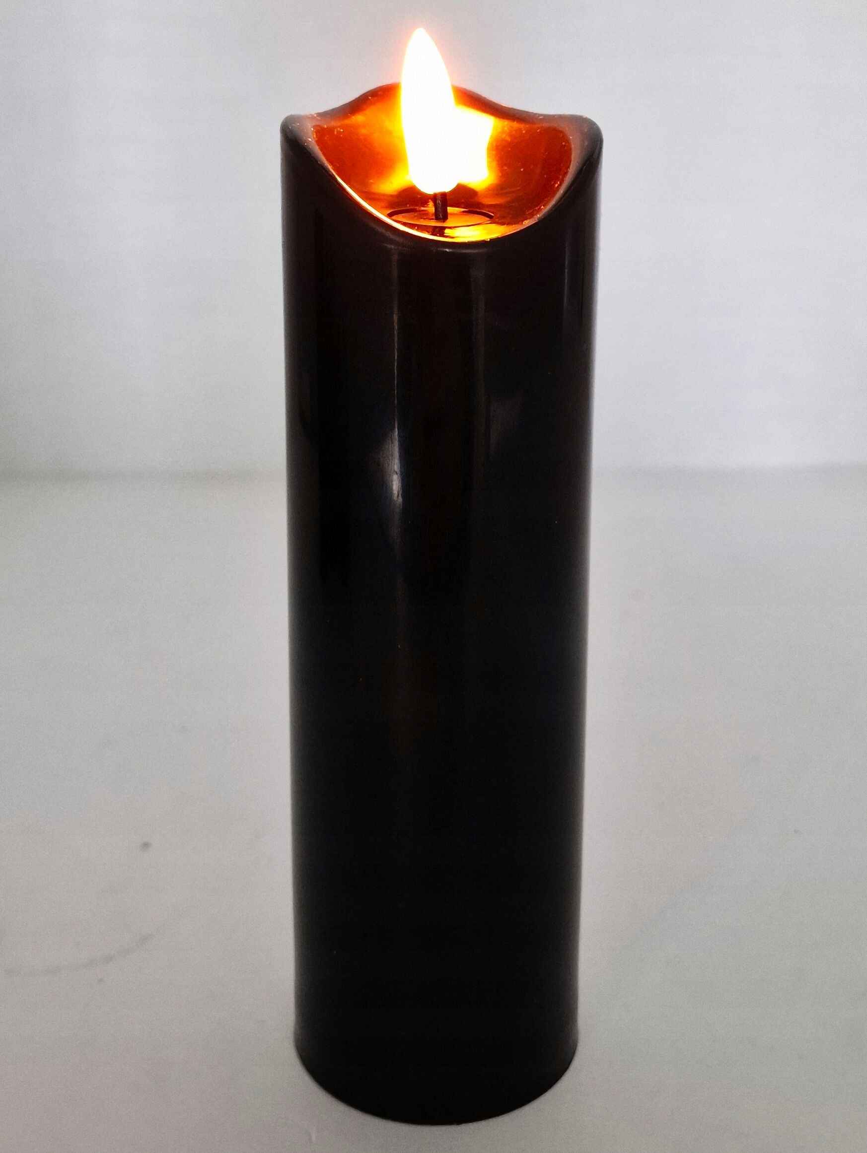 ŚWIECA WKŁAD LED DO ZNICZY 17,5CM - BLACK Rodzaj led