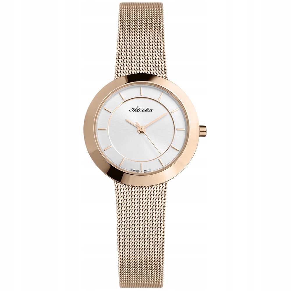 Dámské hodinky Adriatica A3645.9113Q růžové zlato