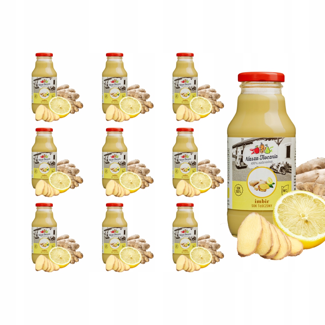 Sok tłoczony z Imbiru 10 x 330ml