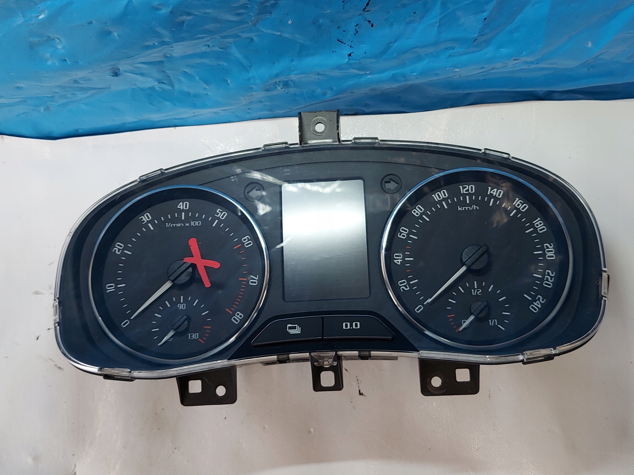 dials clock SKODA FABIA II 1.2 TSI A2C5335634B