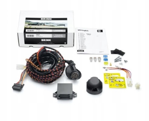 Sada káblov pre ťažné zariadenie Brink 712434 Ford Transit, Vw T7