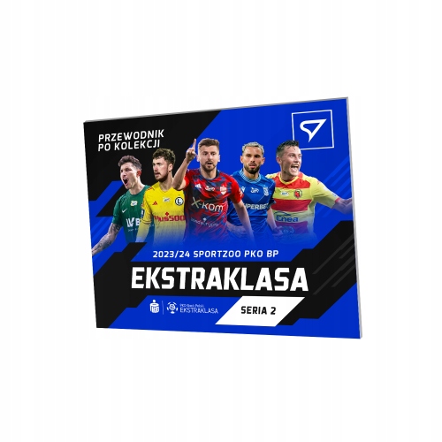 KARTY PIŁKARSKIE EKSTRAKLASA 2023/24 SPORTZOO SERIA 2 - 25 KART BAZOWYCH