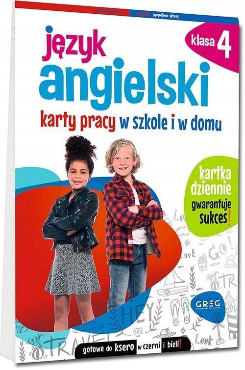JĘZYK ANGIELSKI KARTY PRACY W SZKOLE I W DOMU SP 4