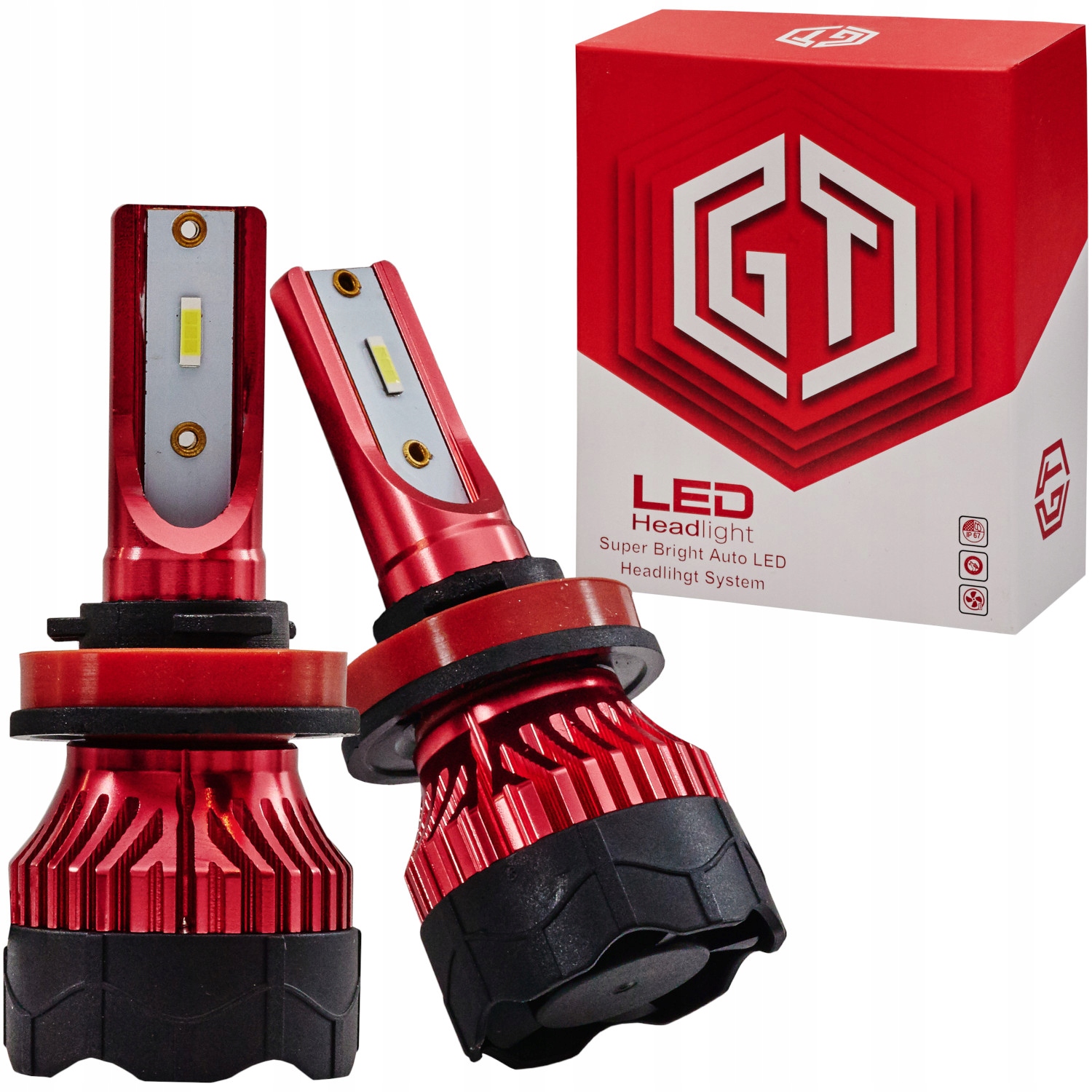 

Żarówki Led Gt K5 Zes H8 16000lm 40W Bmw Seat Opel