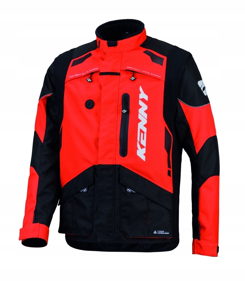 Kenny Racingová Bunda Adventure/enduro Titanium Orange Farba Oranžová Veľ