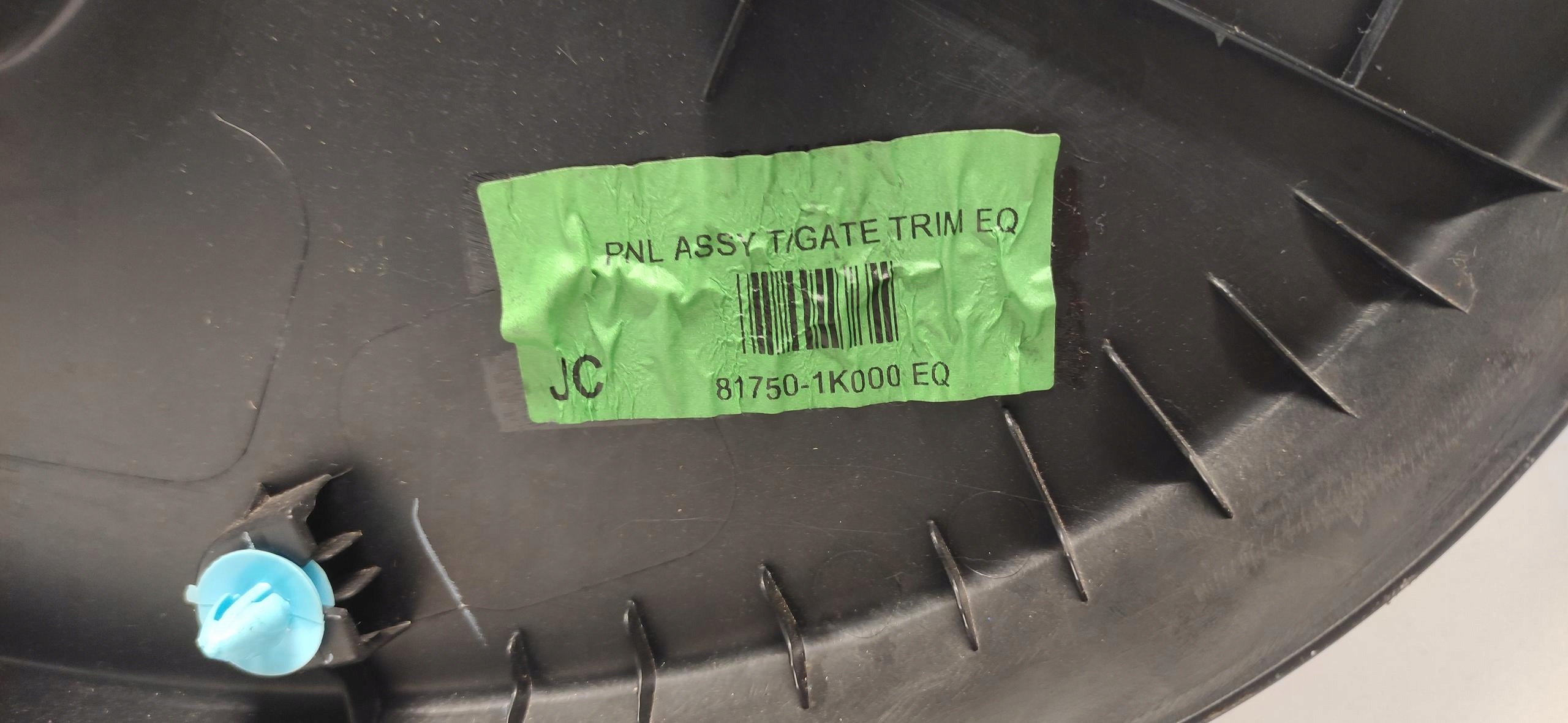 upholstery bonnet boot HYUNDAI IX20 2009-2019 81750-1K000