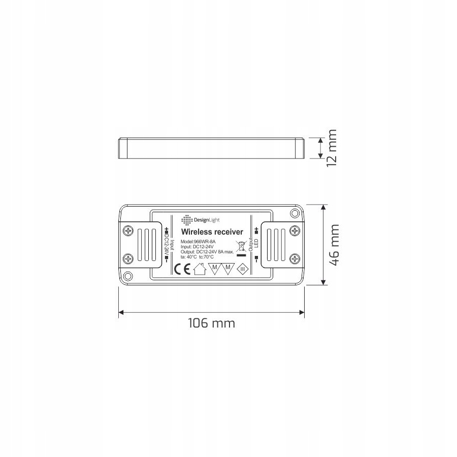 ZWSTAW OLI Z DOTYKOWYM WYŁĄCZNIKIEM I ŚCIEMNAICZEM Stan opakowania oryginalne